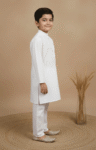 Boys White Kurta Pajama