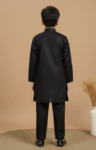 Boys Black Kurta Pajama