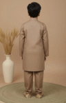 Boys Classic Brown Kurta Pajama
